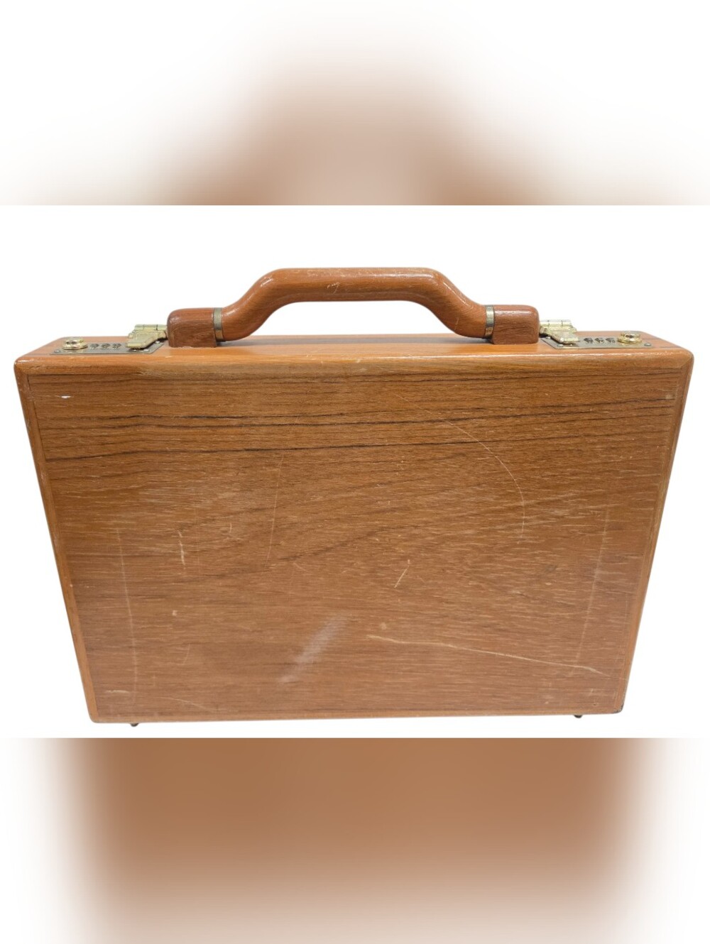 PRESTO Solid Wood Attache Briefcase